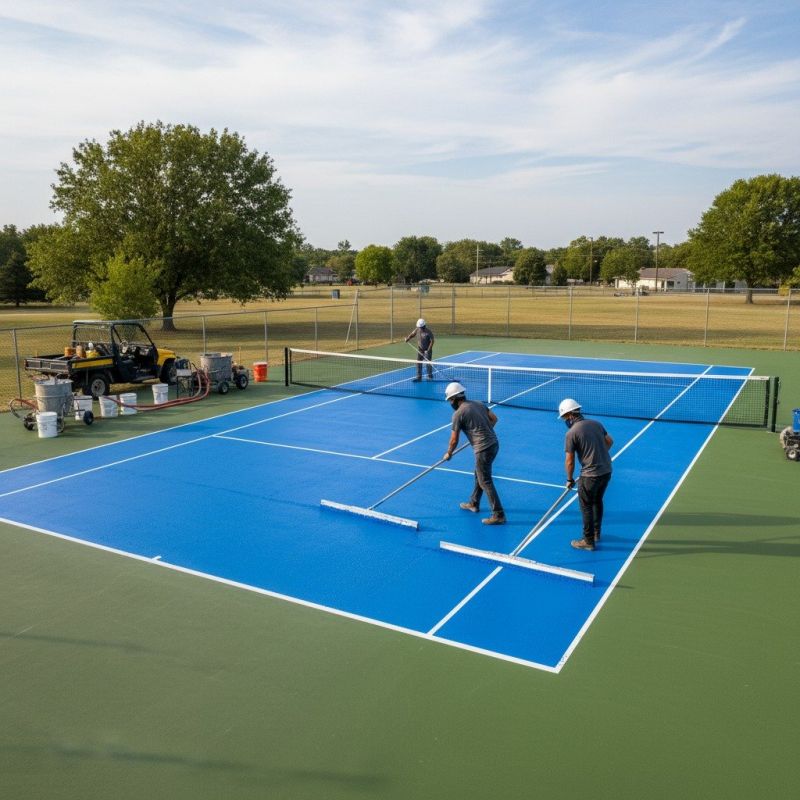 Sports Court Resurfacing Service