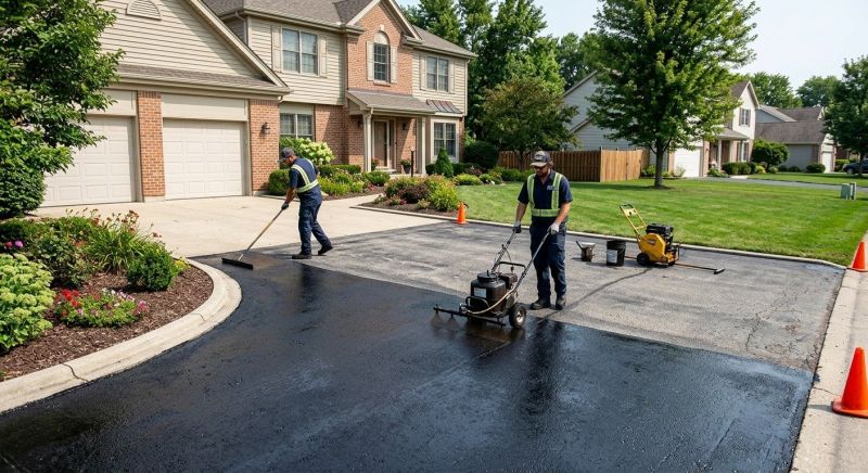 Residential Asphalt Sealing in San Antonio, TX