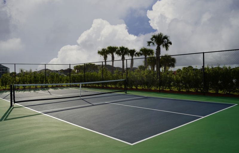 Tennis Court Resurfacing in Spring